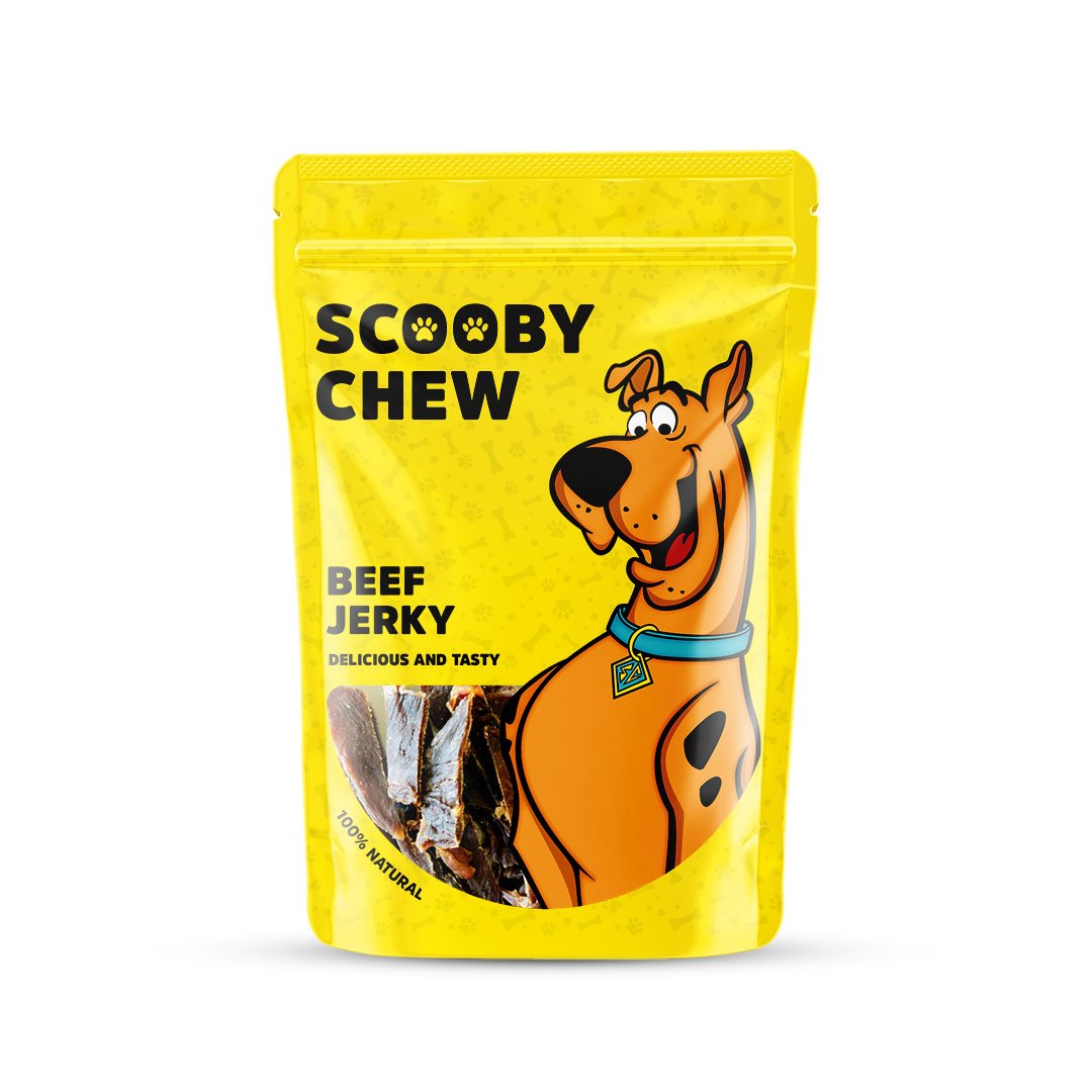 Beef-Jerky Scooby Chew Beef Jerky : Dog Treats-All Size - Image 1
