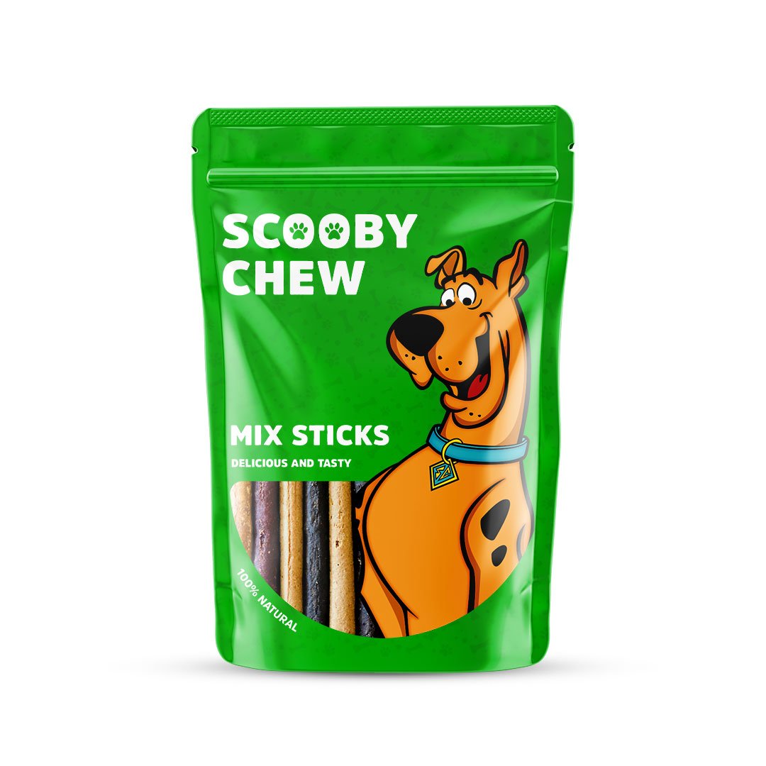 Mix-Sticks Scooby Chew Mix Sticks 150g: Dog Treats - Image 1