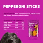 Scooby Chew Pepperoni Sticks 150g: Dog Treats - Image 3