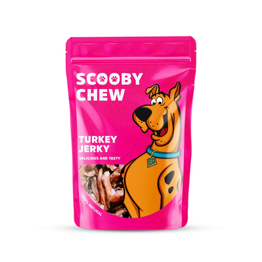 Turkey-Jerky Scooby Chew Turkey Jerky 150g : Dog Treats - Image 1